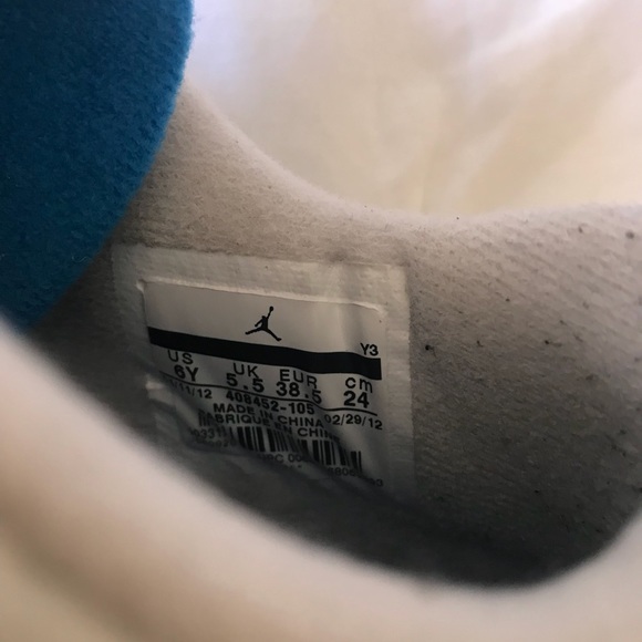 MILITARY BLUE 4 JORDANS - Picture 4 of 6